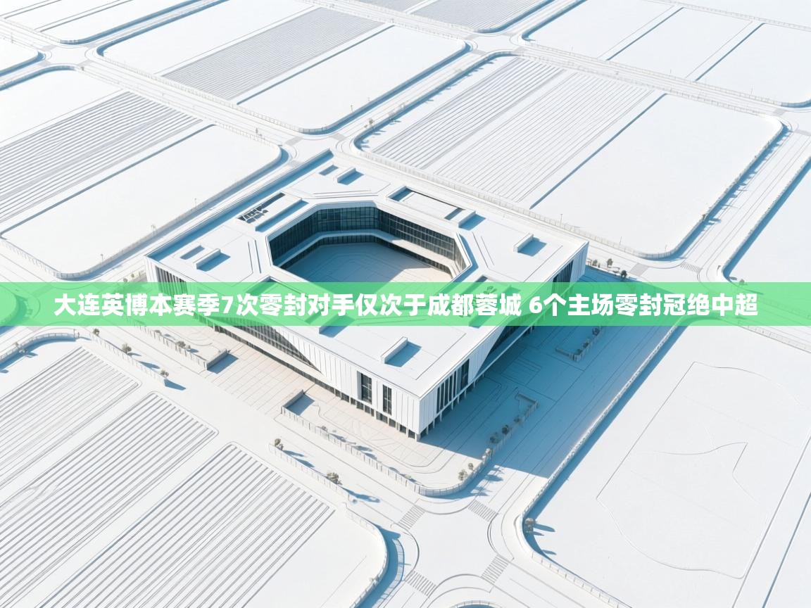 大连英博本赛季7次零封对手仅次于成都蓉城 6个主场零封冠绝中超