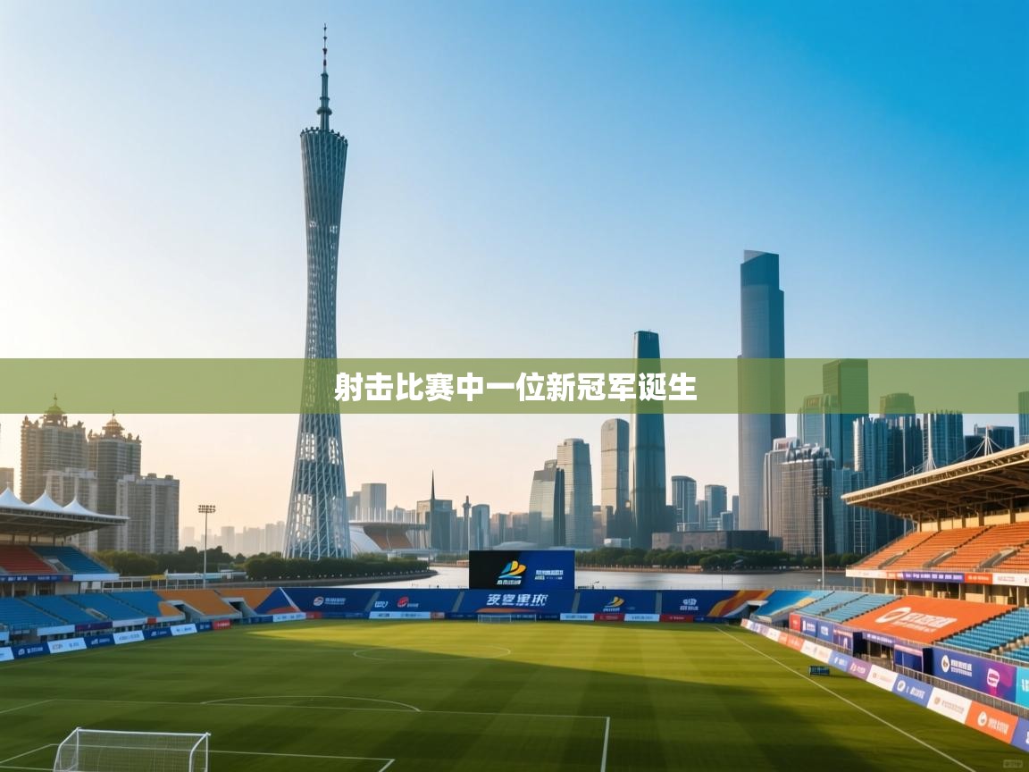 射击比赛中一位新冠军诞生